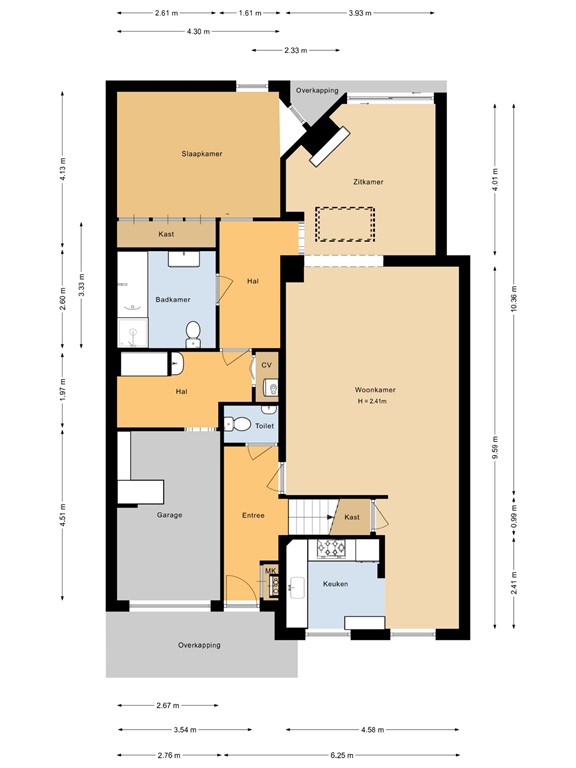 mediumsize floorplan